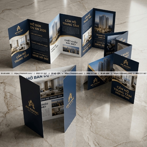 In Flyer Gấp 4, Gấp Z, Gấp Cửa Sổ - Kỹ Thuật Gấp Đặc Biệt