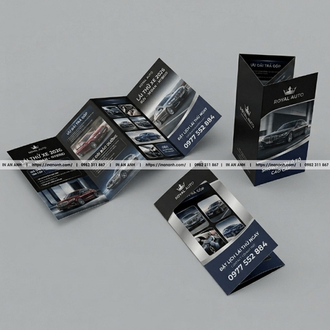 In Flyer Gấp 4, Gấp Z, Gấp Cửa Sổ - Kỹ Thuật Gấp Đặc Biệt