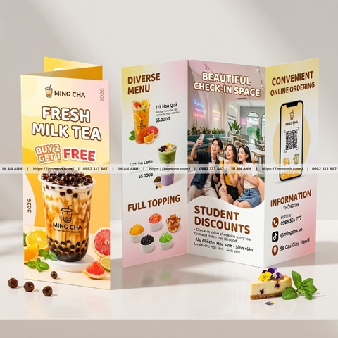 In Flyer Gấp 2 Gấp 3 Giá Rẻ Hà Nội Thiết Kế Chuyên Nghiệp