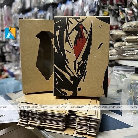 In hộp đựng cà vạt theo yêu cầu, giá rẻ tại Hà Nội - Mẫu đẹp
