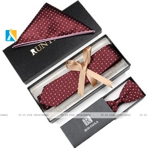 In hộp đựng cà vạt theo yêu cầu, giá rẻ tại Hà Nội - Mẫu đẹp