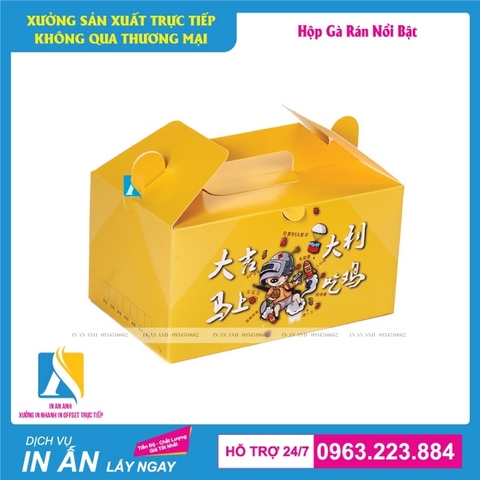 In hộp gà rán theo yêu cầu, giá rẻ [31+ mẫu đẹp nhất 2024]