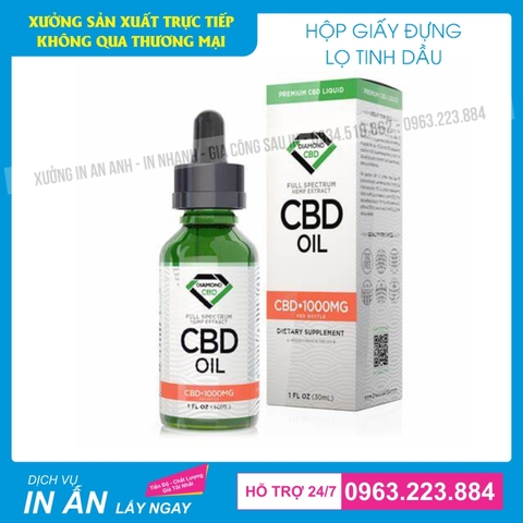In hộp đựng tinh dầu (hộp giấy, hộp cứng) GIÁ RẺ, 25+ mẫu đẹp