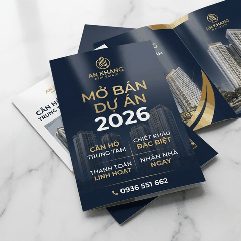 In Leaflet Chuyên Nghiệp - Giá Rẻ, Lấy Ngay Tại Hà Nội
