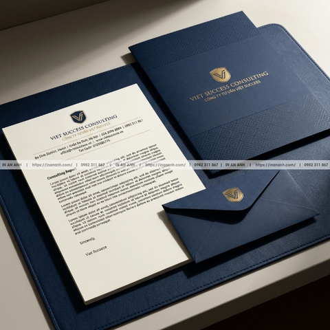 In Giấy Tiêu Đề Song Ngữ Anh - Việt - Letterhead Chuẩn Quốc Tế Cho Công Ty FDI