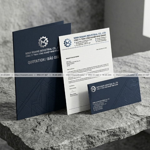 In Giấy Tiêu Đề Song Ngữ Anh - Việt - Letterhead Chuẩn Quốc Tế Cho Công Ty FDI