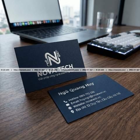 In Card Visit 2 Mặt - Tận Dụng Cả Hai Mặt, Đầy Đủ Thông Tin