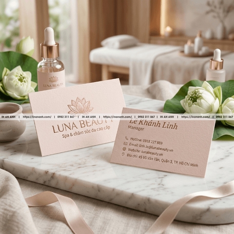 In Card Visit 2 Mặt - Tận Dụng Cả Hai Mặt, Đầy Đủ Thông Tin