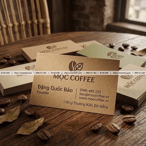 In Name Card Dập Nổi, Dập Chìm - Hiệu Ứng Nổi Khối Sang Trọng