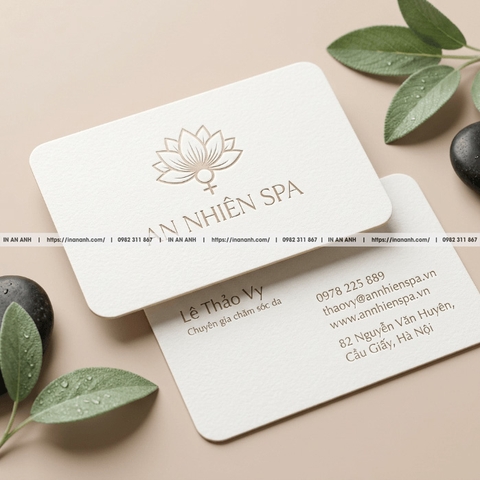 In Name Card Dập Nổi, Dập Chìm - Hiệu Ứng Nổi Khối Sang Trọng