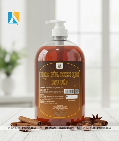 Thiết kế - In nhãn mác chai lọ các loại, đa dạng mẫu mã tại Hà Nội