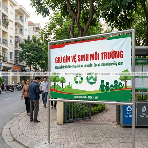 In Pano Cổ Động, Tuyên Truyền - Khổ Lớn Cho Cơ Quan, Phường Xã, Trường Học