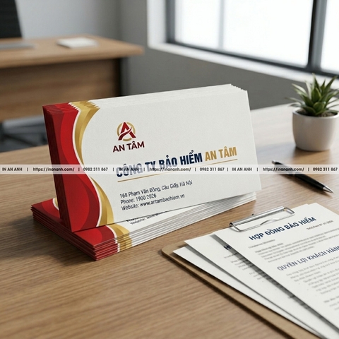 In Phong Bì Công Ty Theo Bộ Nhận Diện - Chuyên Nghiệp, Đồng Bộ Thương Hiệu