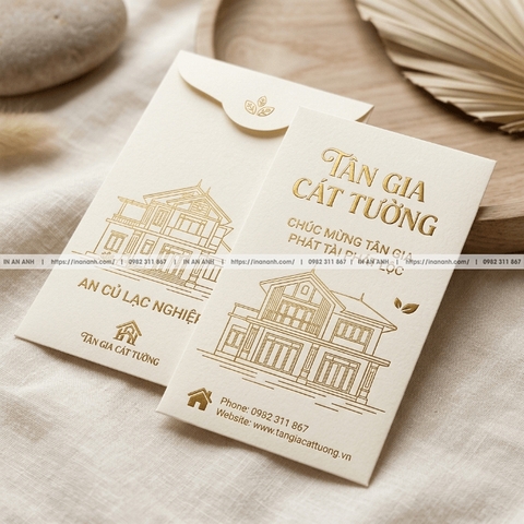 In Phong Bì Đựng Tiền, Chúc Mừng - Mừng Tuổi, Tân Gia, Sự Kiện