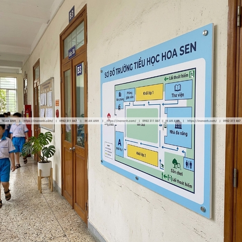 In PP Cán Formex - Bảng Biển, Standee, Sơ Đồ Cứng Cáp, Sắc Nét Giá Rẻ