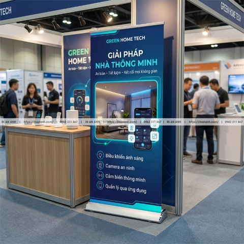 In Standee Quảng Cáo - Standee Chữ X, Cuốn, Để Bàn, Thiết Kế & In Lấy Ngay