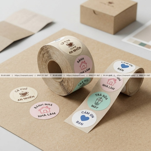 In Sticker Theo Yêu Cầu Giá Rẻ Lấy Liền Thiết Kế Sticker Đẹp
