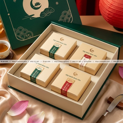 In Tem Nhãn Bánh Trung Thu - Tem Dán Hộp, Nhãn Mác Theo Thương Hiệu