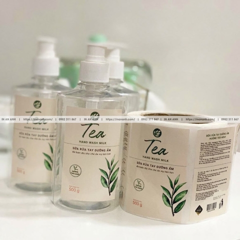Tem decal giấy dán mỹ phẩm