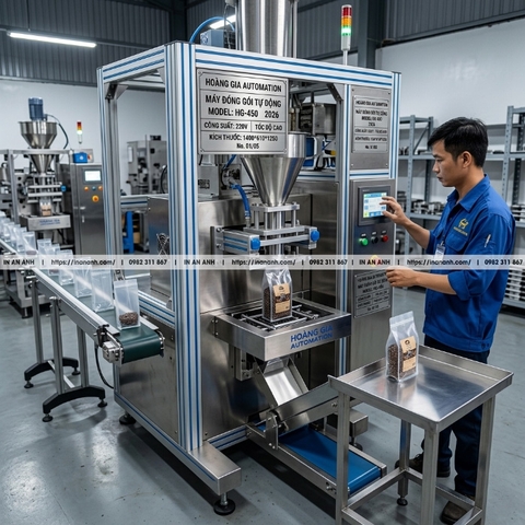 In Tem Nhôm Khắc Laser Cho Máy Móc, Thiết Bị