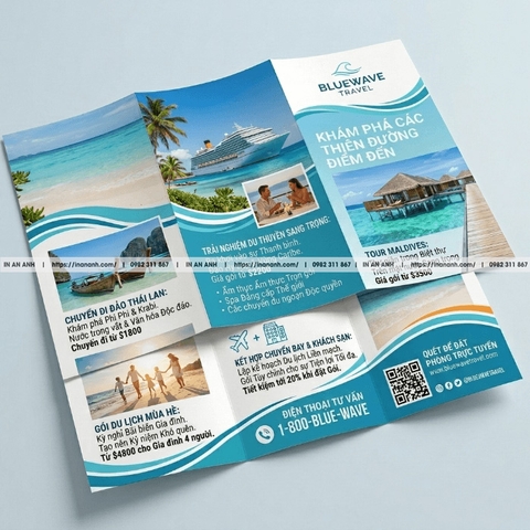 In Tờ Rơi Gấp 3 Giá Rẻ, Thiết Kế Brochure Đẹp Lấy Ngay