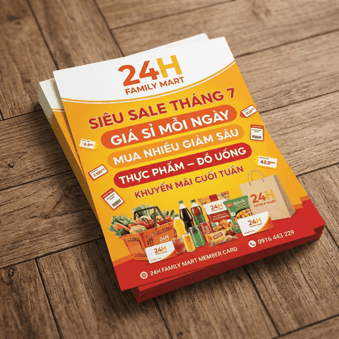 In Tờ Rơi Số Lượng Ít Từ 100 Cái - Phù Hợp Cơ Sở Mới, Thử Nghiệm
