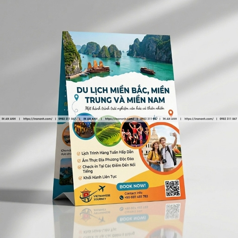 In Tờ Rơi Du Lịch, Tour, Lữ Hành - Đẹp, Hút Khách, Lấy Ngay