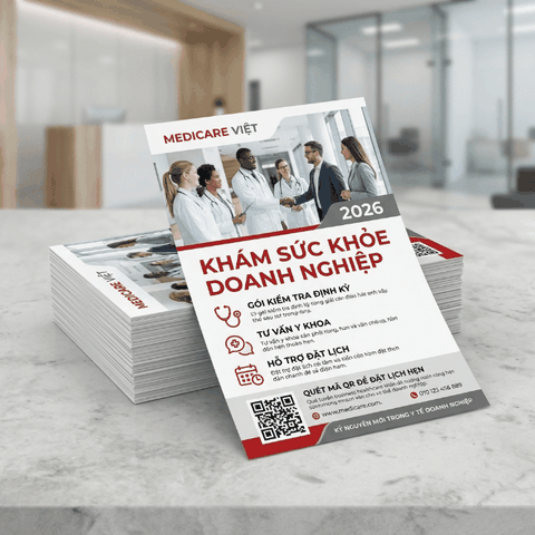 In Tờ Rơi Phòng Khám, Nha Khoa - Uy Tín, Chuyên Nghiệp, Đúng Chuẩn Y Tế