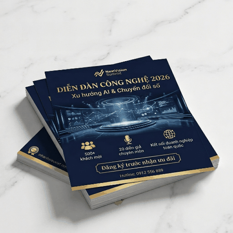 In Tờ Rơi Sự Kiện, Event, Hội Thảo - Chuyên Nghiệp, Nhanh, Đúng Deadline