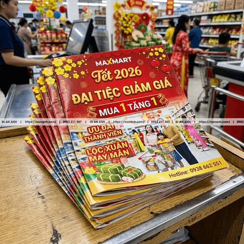 In Tờ Rơi Theo Mùa - Tết, Khai Trương, Khuyến Mãi, Tựu Trường