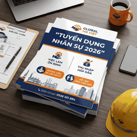 In Tờ Rơi Tuyển Dụng - Tuyển Công Nhân, Nhân Viên Nhanh & Hiệu Quả