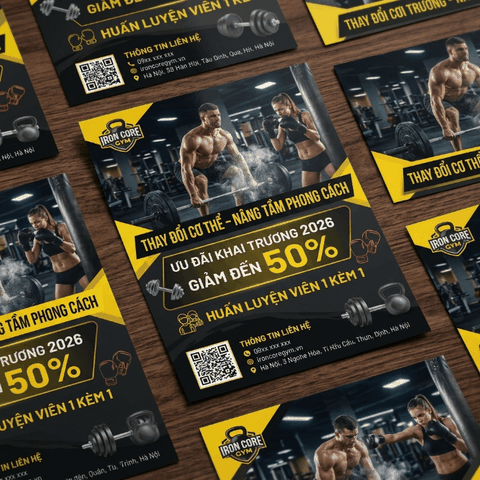 In Tờ Rơi Số Lượng Ít Từ 100 Cái - Phù Hợp Cơ Sở Mới, Thử Nghiệm