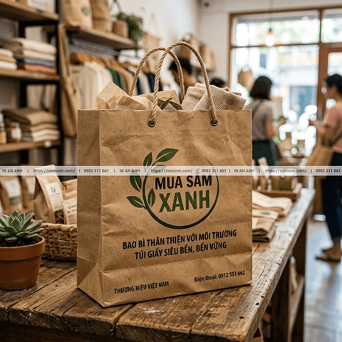 In Túi Giấy Số Lượng Lớn, Giá Sỉ - Xưởng Sản Xuất Trực Tiếp Cho Doanh Nghiệp