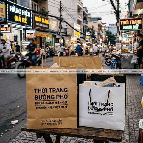 In Túi Giấy Số Lượng Ít, Lấy Nhanh - Phù Hợp Shop Nhỏ, In Thử