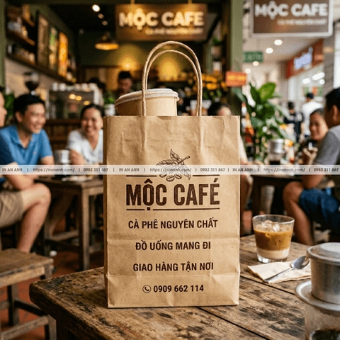 In Túi Giấy Theo Yêu Cầu - In Logo Thương Hiệu, Thiết Kế Riêng