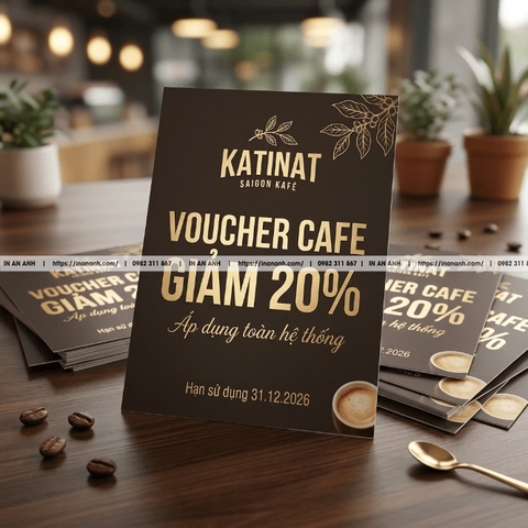 In Voucher Nhà Hàng – Cafe – Trà Sữa Giá Rẻ