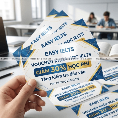 In Voucher Trung Tâm Tiếng Anh – Kỹ Năng
