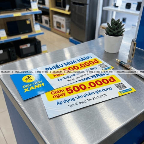 In Voucher Theo Yêu Cầu Chuyên Nghiệp Tại Hà Nội