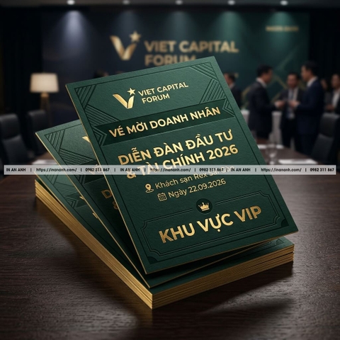 In Voucher Cho Event Sự Kiện Hội Nghị