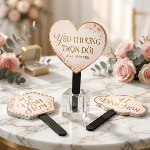 Làm Hashtag Cầm Tay (Photo Prop) - Lấy Nhanh, Thiết Kế Đẹp Cho Sự Kiện, Đám Cưới
