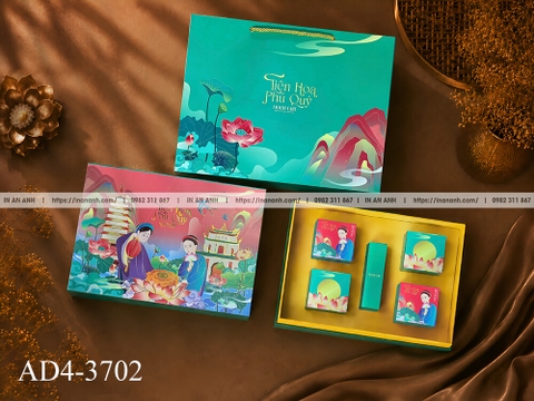 Hộp Bánh Trung Thu - In Theo Thương Hiệu & Vỏ Hộp Có Sẵn, Giá Xưởng | In An Anh