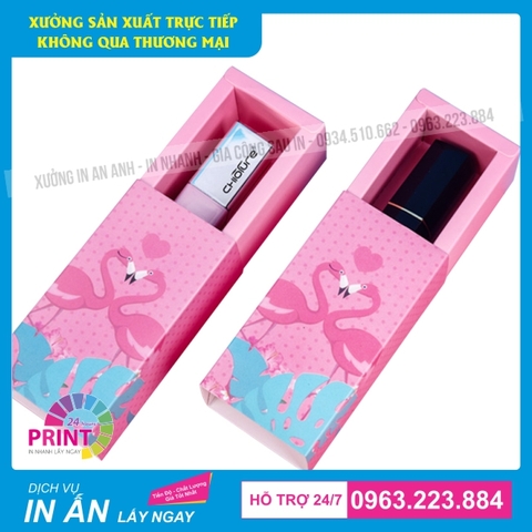 Top 9 mẫu bao bì giấy đựng son thiết kế ấn tượng và được in ấn cao cấp tại Hà Nội