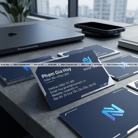 Thiết Kế Card Visit, Name Card Theo Yêu Cầu - Miễn Phí Khi Đặt In