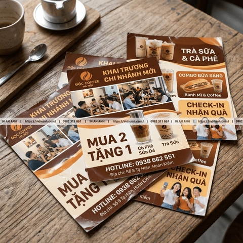 Thiết Kế Tờ Rơi Gấp Trong 24h - Cần Gấp Có Ngay, In Luôn Trong Ngày