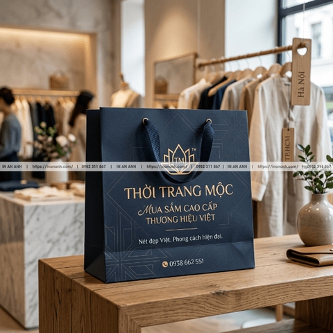 Thiết Kế Túi Giấy Theo Yêu Cầu - Miễn Phí Khi Đặt In Tại In An Anh