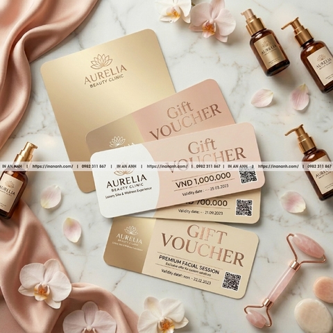 In Voucher Giảm Giá Theo Yêu Cầu – Thiết Kế Đẹp, In Nhanh