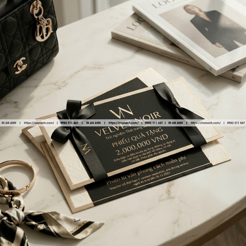 In Voucher Giảm Giá Theo Yêu Cầu – Thiết Kế Đẹp, In Nhanh