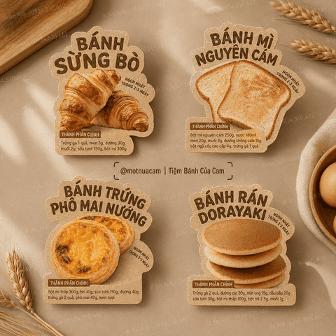 Tem decal kraft in tại xưởng In An Anh
