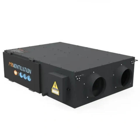 Quạt thông gió thu hồi nhiệt + Hút ẩm LỌC CARBON + HEPA