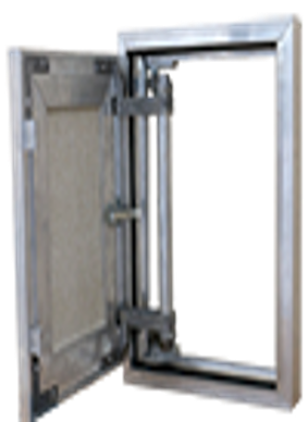 Cửa kỹ thuật KL bản lề dán gạch